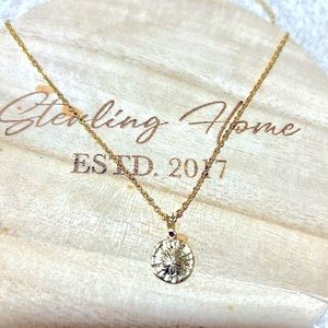 gold plated necklace